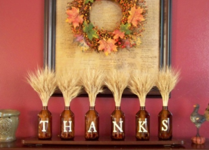 DIY centro de mesa thanksgiving