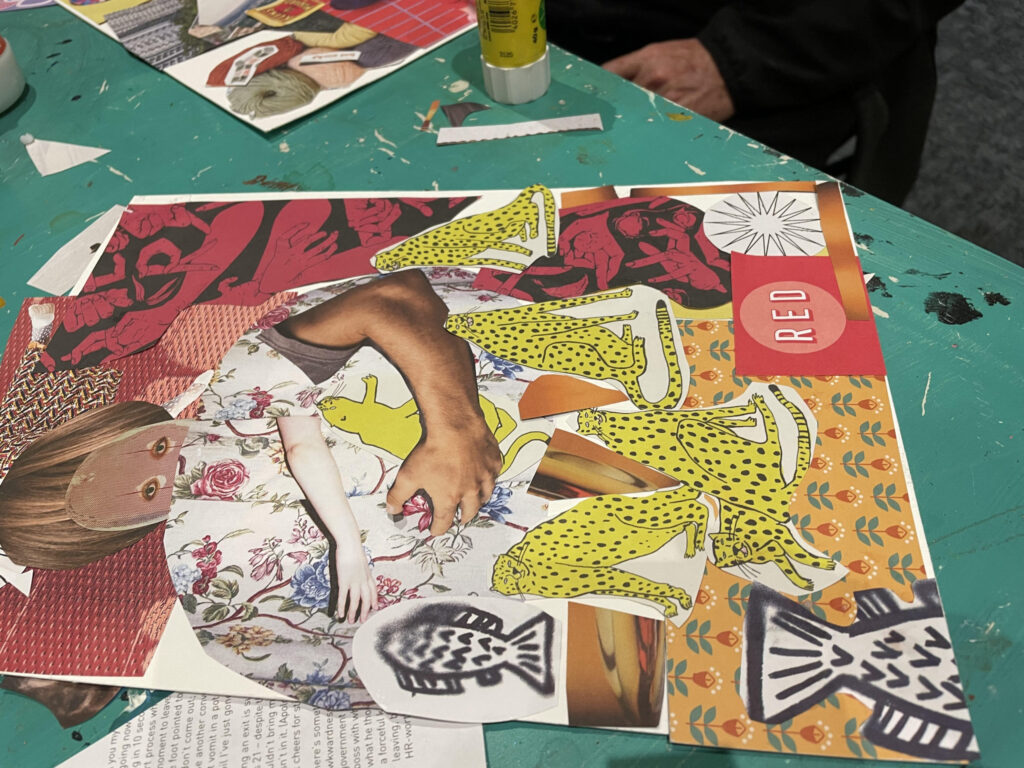 ilustracion de collage completa