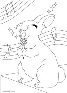 dibujo libre CONEJITO