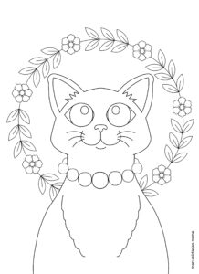 gato de dibujo libre