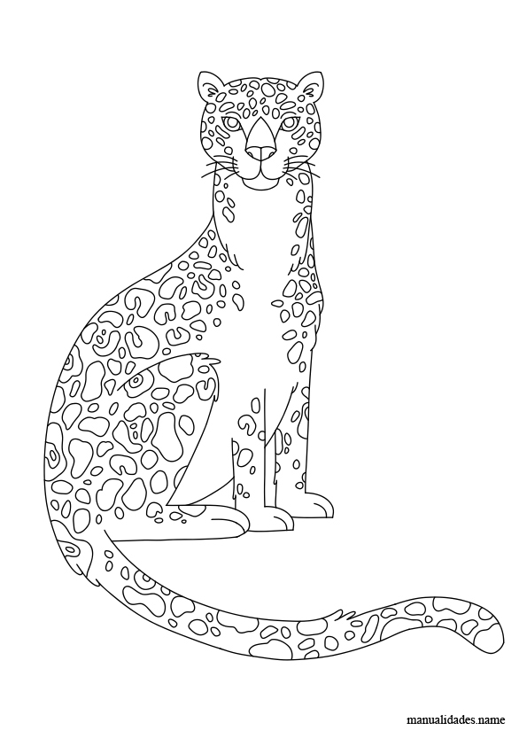 jaguar dibujo libre